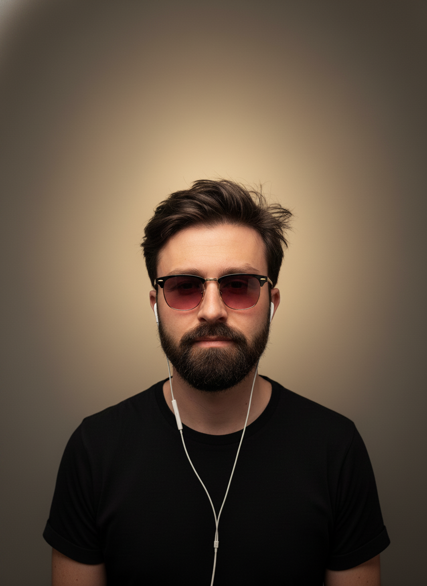 Editorial portrait — gafas